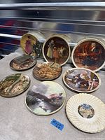 All nine plates overview