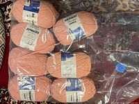 Seven skeins in sealed plastic bag