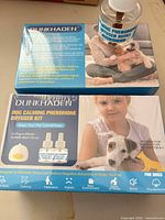 Sealed diffuser kit box, loose sealed refill bottle displayed