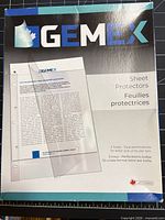 Retail box front showing Gemex branding and product details