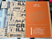 Traeger rib rack retail box front and contents