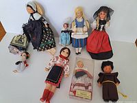 Group shot all dolls