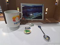 Group shot showing all items in lot