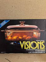 Retail box front showing branding and model V-21