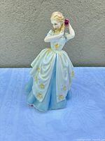 Front view of Royal Doulton “Laura” figurine