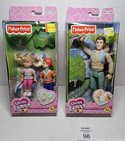 Front view of both sealed figure packs