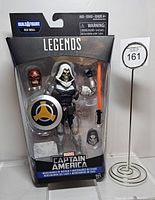 Front of sealed Marvel Legends Taskmaster package showing figure and accessories