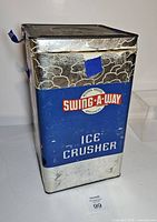 Ice crusher original box front view