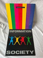 Front jackets of both LPs, showing artwork and titles