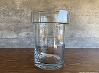 Full view of glass cooler assembled