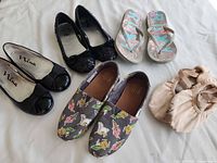 Group photo all five shoe pairs