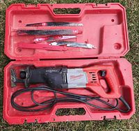 Saw, blades and case overview