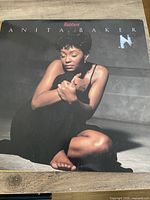 Front sleeve of Anita Baker Rapture LP