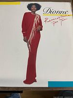 Front cover of Dionne Warwick Reservations for Two LP showing artist and title