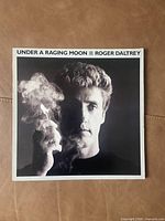 Front cover of Roger Daltrey "Under a Raging Moon" album
