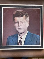 Front sleeve with JFK portrait