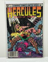 Front cover of Hercules: Prince of Power #1 in bag and board