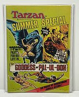 Front cover of 1978 Tarzan Summer Special in protective bag
