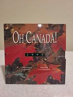 Front cover of original RCM folder marked “Oh Canada! 1995 Uncirculated Coin Set”