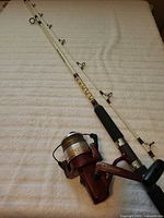 Full view of rod with Quantum XR6 reel attached