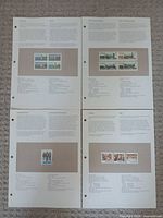 All four presentation pages laid out