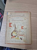 Front of dust-jacketed book showing title, illustration and publisher