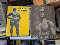 Front covers of both hardcover art books