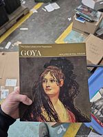 Front cover of Goya Colour Library of Art paperback