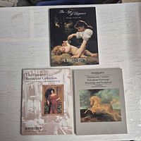 Front covers of the three catalogues