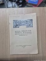 Front cover showing title, publisher and date