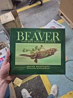 Front cover showing title, author and beaver illustration