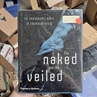 Front cover of hardcover photography book with dust jacket