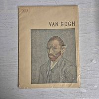 Front of cream Skira folio with Van Gogh Self-Portrait