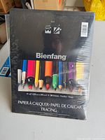 Front view of sealed Bienfang 50-sheet tracing paper pad