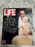 Front cover displaying title, date and main cover image