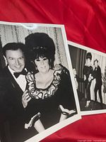 Front view of both black-and-white photographs showing subjects and detail