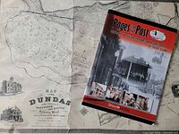 Map and book together for context and scale