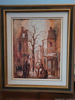 framed painting full view