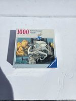 Front of sealed Ravensburger Dragon puzzle box