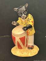 Front view of Beswick Calypso Kitten figurine