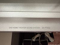 Model designation SA-PT650 on receiver front