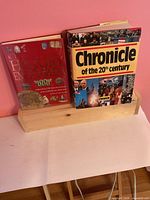 Front covers of both hardcover history books