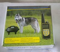 Retail box top showing product image and specifications