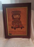 Full view of framed artwork front