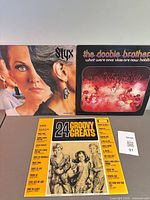 Front covers of all three LPs