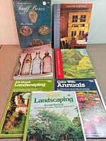 Front covers of all seven books in the lot