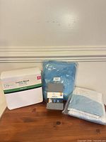 Group shot of all four packaged bedding items