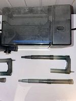 AquaClear filter body with lid and intake tube sections
