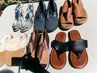 All six pairs on tabletop