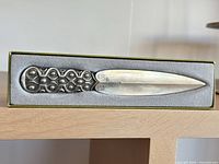 Letter opener in presentation box